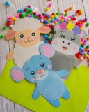 Великий набір для творчості Pompon Art Дракончик. Зображення №8 Великий набір для творчості Pompon Art Дракончик. Зображення №8