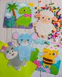 Великий набір для творчості Pompon Art Дракончик. Зображення №10 Великий набір для творчості Pompon Art Дракончик. Зображення №10