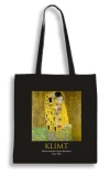Екошопер Bookopt KLIMT - Поцілунок. Чорний (ВК4064). Зображення №2