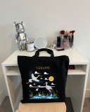 Екошопер BookOpt Ukraine Журавлі Символ щастя чорний (ВК4065). Изображение №4