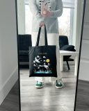 Екошопер BookOpt Ukraine Журавлі Символ щастя чорний (ВК4065). Изображение №7