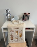 Екошопер BookOpt But first Coffee бежевий (BK4067). Изображение №4