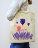 Екошопер BookOpt Навколо світу на повітряній кулі бежевий (BK4066). Изображение №2 Екошопер BookOpt Навколо світу на повітряній кулі бежевий (BK4066). Изображение №2