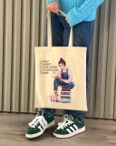 Екошопер BookOpt BK4068 BOOKS бежевий. Зображення №3