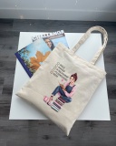 Екошопер BookOpt BK4068 BOOKS бежевий. Зображення №8