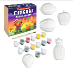 Набрі для творчості Strateg. Гіпсові розмальовки: розфарбуй фрукти 30989. Зображення №1