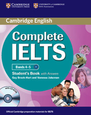 Complete IELTS Bands 4-5 Student's Pack (SB with Answers with CD-ROM and Class AudioCDs (2)) Complete IELTS Bands 4-5 Student's Pack (SB with Answers with CD-ROM and Class AudioCDs (2))