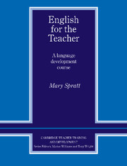 English for the Teacher: A Language Development Course English for the Teacher: A Language Development Course