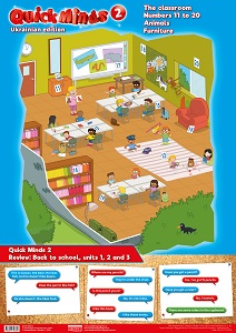 Quick Minds (Ukrainian edition) НУШ 2 Комплект плакатів 3 шт. Quick Minds (Ukrainian edition) НУШ 2 Комплект плакатів 3 шт.
