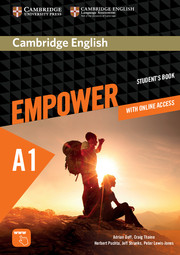 Cambridge English Empower A1 Starter SB with Online Assessment and Practice, and Online WB Cambridge English Empower A1 Starter SB with Online Assessment and Practice, and Online WB
