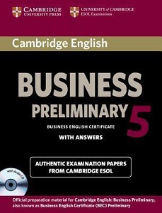 Cambridge BEC Preliminary 5 SB with CDs Cambridge BEC Preliminary 5 SB with CDs