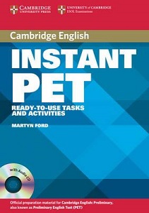 Instant PET Book and Audio CD Pack Instant PET Book and Audio CD Pack