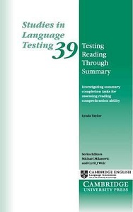 Testing Reading through Summary vol 39 Testing Reading through Summary vol 39