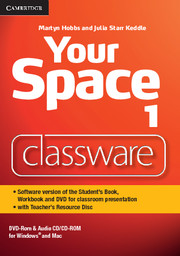 Your Space Level 1 Classware DVD-ROM with Teacher's Resource Disc Your Space Level 1 Classware DVD-ROM with Teacher's Resource Disc