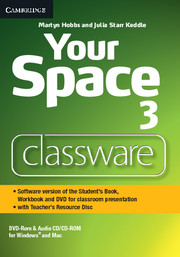 Your Space Level 3 Classware DVD-ROM with Teacher's Resource Disc Your Space Level 3 Classware DVD-ROM with Teacher's Resource Disc