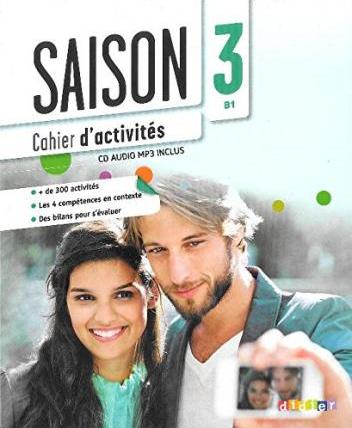 Saison 3 Livre de l'élève + CD + DVD Saison 3 Livre de l'élève + CD + DVD