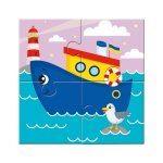 Багаторазова водна розмальовка-пазл. Веселі машинки. Зображення №2