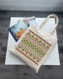 Екошопер BookOpt BK4111 Карпатська вишивка бежевий. Зображення №8