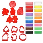 Набір для творчості Strateg Містер тісто: Merry Christmas 31062. Изображение №2