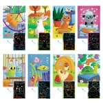 Набір для творчості 2 в 1. Розмальовки і гравюри. Домашні тварини. Зображення №2