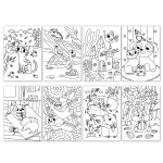 Набір для творчості 2 в 1. Розмальовки і гравюри. Домашні тварини. Зображення №3