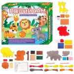 Поший сам Fun Game. Набір для шиття Тварини джунглів (89447). Изображение №1