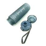 Пляшка для води CASNO 650 мл KXN-1157 Tritan Сіра. Изображение №3