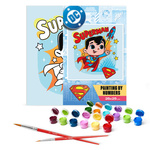 Картина за номерами WB Superman: Політ до зірок  25х25 см КНО1341. Изображение №1