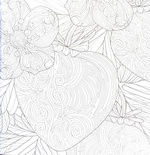 Квітучі сади. Розмальовка. Зображення №5