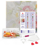 Алмазна мозаїка Життя кої 40х40 см (АМО20087). Зображення №1