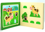 Книжка-пазл 3D. Ми живемо на фермі. Изображение №2 Книжка-пазл 3D. Ми живемо на фермі. Изображение №2