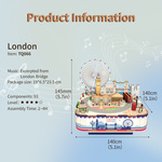 Конструктор 3D міні-будинок  Tonecheer  London TQ066. Зображення №2