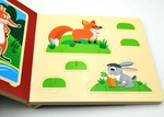 Книжка-пазл 3D. Ми живемо в лісі. Изображение №3