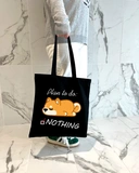 Екошопер Bookopt Plan to do: NOTHING чорний (BK4061). Изображение №3