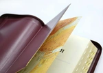 Біблія сучасний переклад 10572 шкіра бордова. Зображення №3