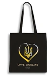 Екошопер чорний Love Ukraine. Изображение №1