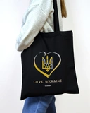 Екошопер чорний Love Ukraine. Изображение №2