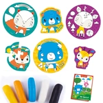 Набір для творчості з екотістом Fisher Price - Лісові друзі (VT4502-04). Изображение №2