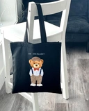 Екошопер Bookopt Teddy Bear - Be Excellent чорний (ВК4057). Изображение №5