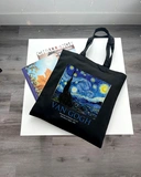 Екошопер Bookopt VAN GOGH - Зоряна ніч. Чорний (ВК4062). Изображение №8
