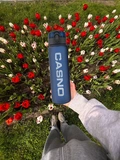 Пляшка для води CASNO KXN-1184 1050 мл синя. Зображення №5