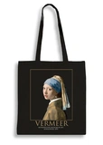 Екошопер BookOpt BK4074 VERMEER Дівчина з перловою сережкою, чорний. Изображение №2