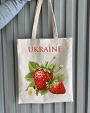 Екошопер BookOpt BK4086 Полуниця. Дивовижні ласощі, даровані природою бежевий. Изображение №5