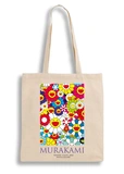 Екошопер BookOpt BK4092 Murakami - Квіти, бежевий. Изображение №1