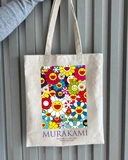 Екошопер BookOpt BK4092 Murakami - Квіти, бежевий. Изображение №5