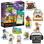 Гра розвиваюча Vladi Toys VT3206-35 магнітний театр з аудіоказкою Казкові голоси "Коза-дереза". Зображення №1