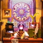 Конструктор 3D міні-будинок Robotime Rolife Magic Study DG166. Зображення №3