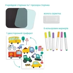 Дорожній набір для малювання Dodo Транспорт 301046. Зображення №2