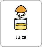 Картки з піктограмами. Їжа, напої. Изображение №7