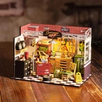 Конструктор 3D міні-будинок Robotime Rolife Garage Workshop DG165. Зображення №1